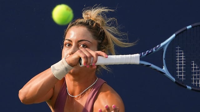 Renata Zarazúa, en el US Open.