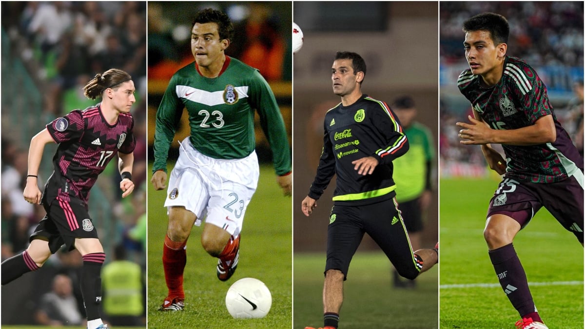 Gilberto Mora y los 5 jugadores más jóvenes en debutar con la Selección Mexicana