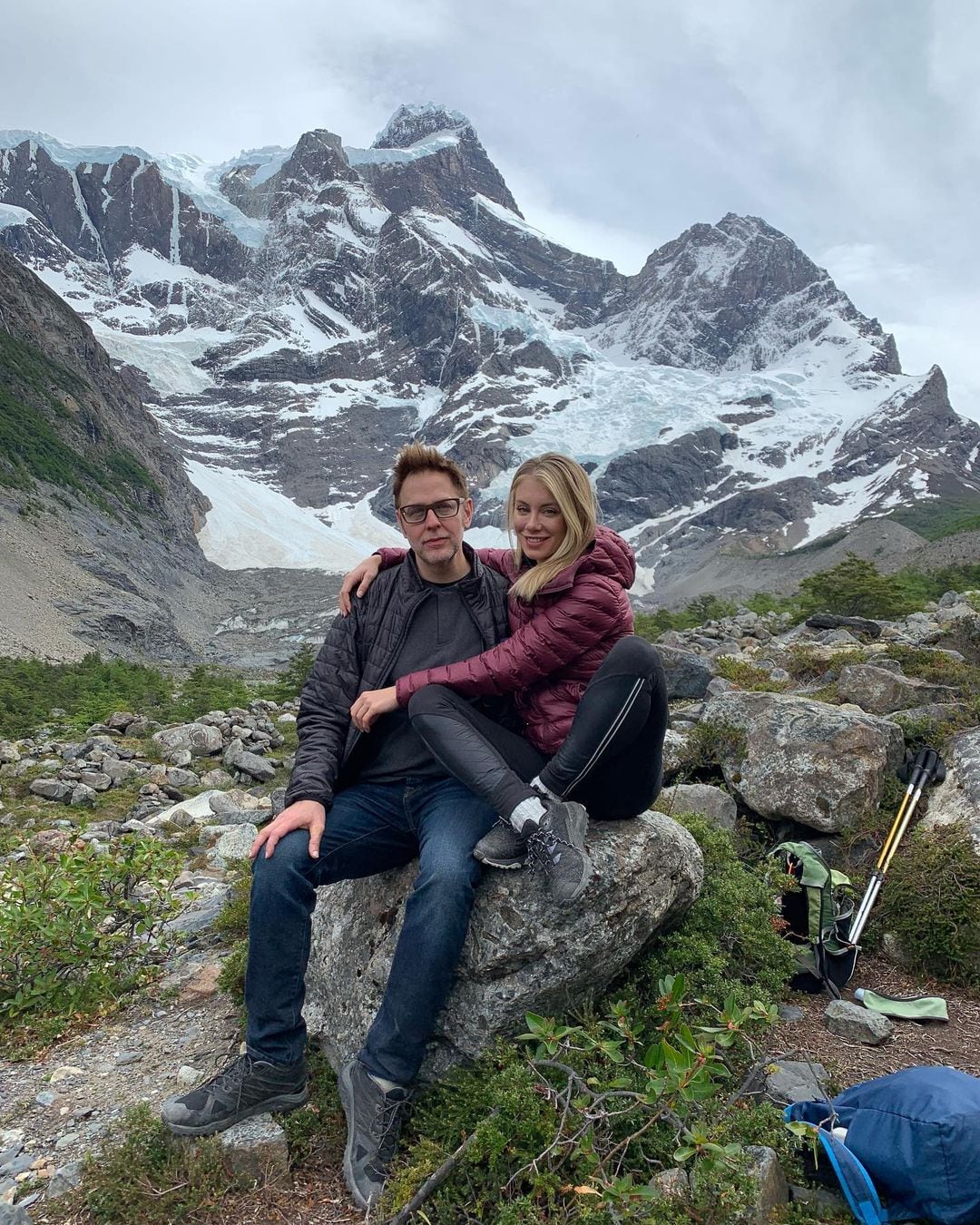 James Gunn y Jenifer Holland