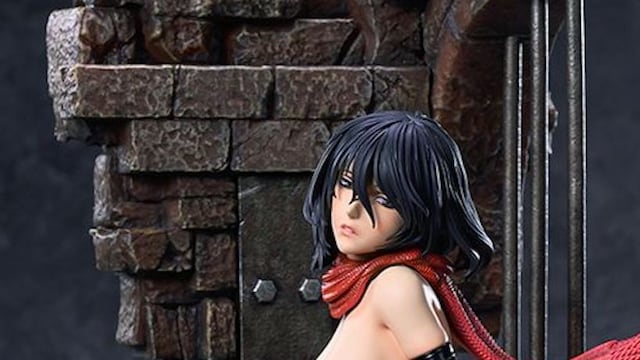 Figura de Mikasa de ‘Attack on Titan’ desnuda, despierta pasiones y los memes
