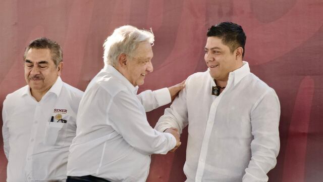 Ricardo Gallardo y AMLO