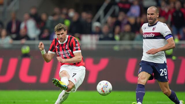 Santiago Giménez puso el primer gol del AC Milan al minuto 73 del partido.