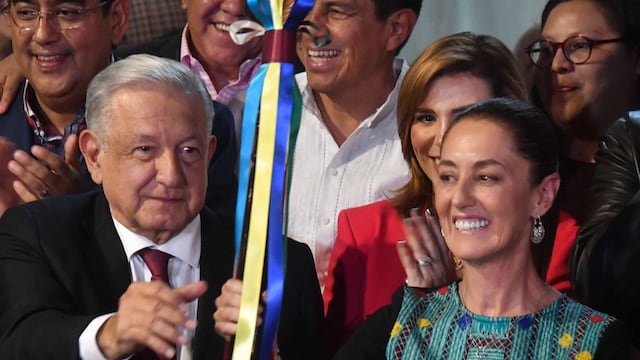 AMLO y Claudia Sheinbaum
