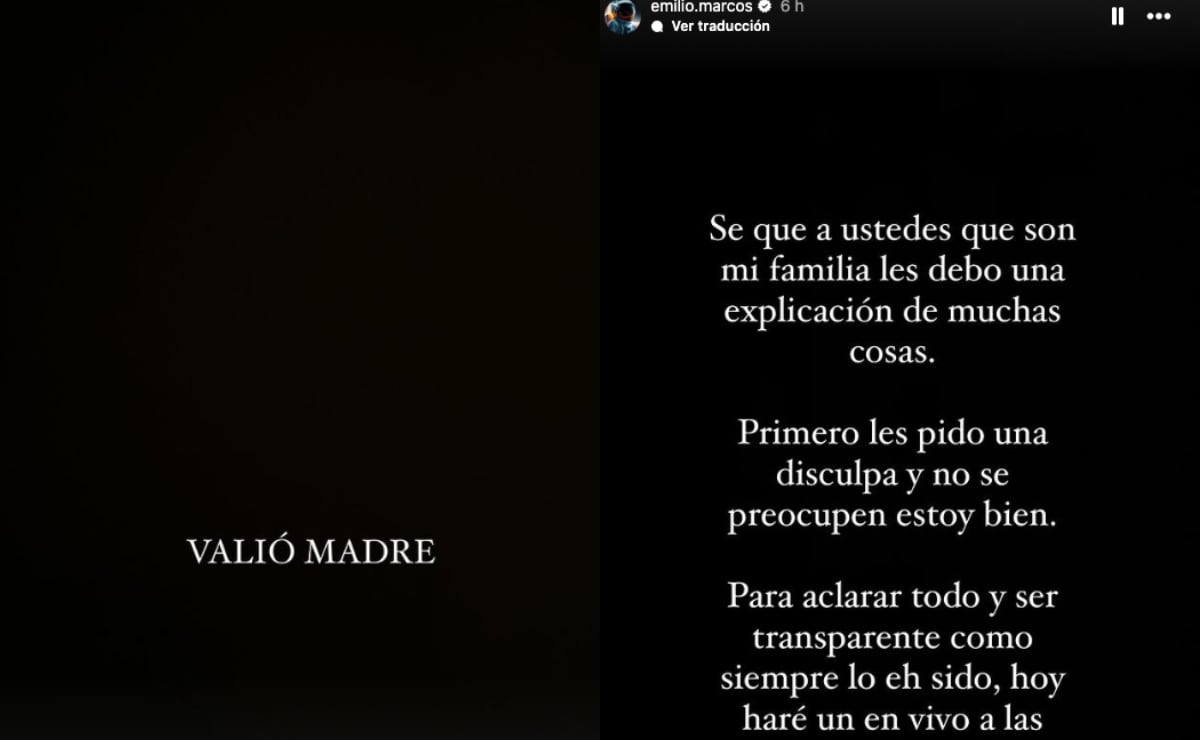 Emilio Osorio y Leslie Gallardo desatan rumores de ruptura con misteriosos mensajes