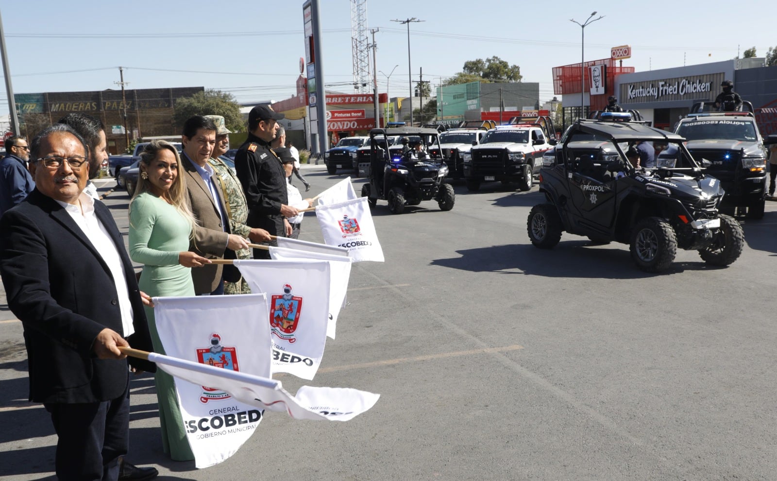 Andrés Mijes pone en marcha el operativo “Buen Fin Norteño” para reforzar la seguridad en Escobedo.