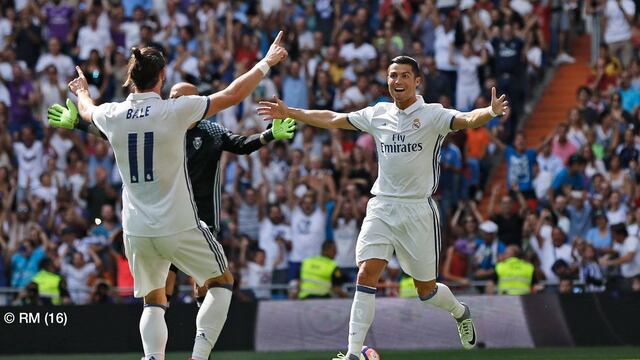 Gareth Bale y Cristiano Ronaldo