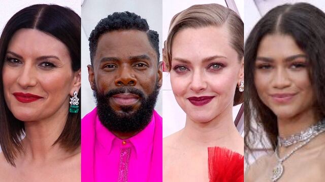 Laura Pausini, Colman Domingo, Amanda Seyfried y Zendaya