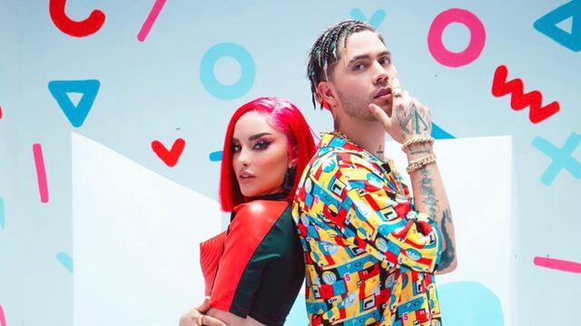 Kimberly Loaiza y Juan de Dios Pantoja