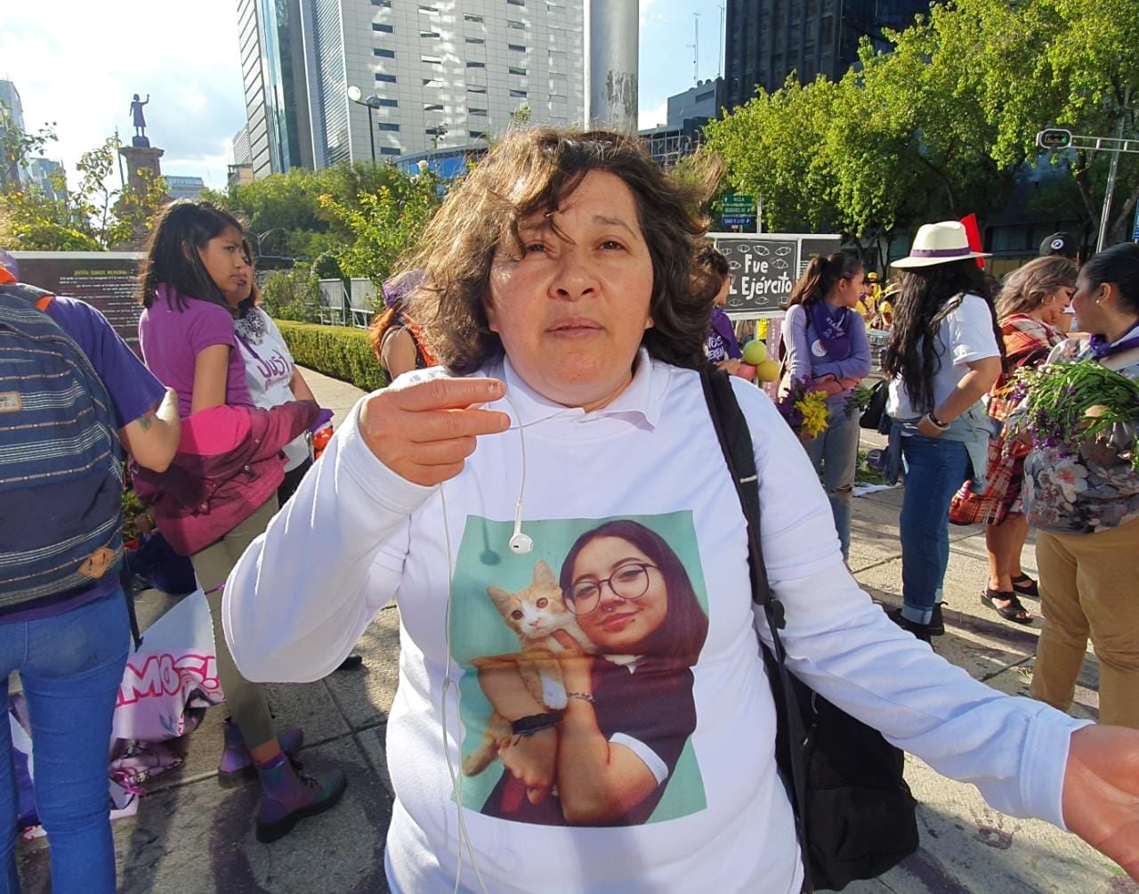 Beatriz Salgado, mamá de Andrea Cañeda Salgado