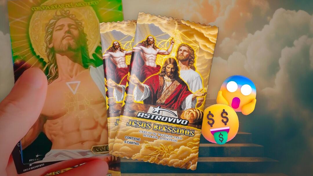 ¿Cartas de Jesús al estilo Pokémon? Precio para conseguir los coleccionables más religiosos