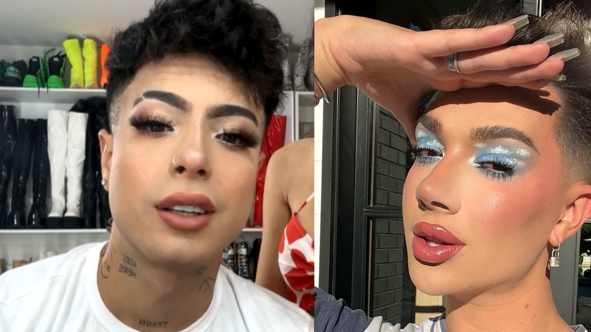 Naim Darrechi draga ¿se parece a James Charles?
