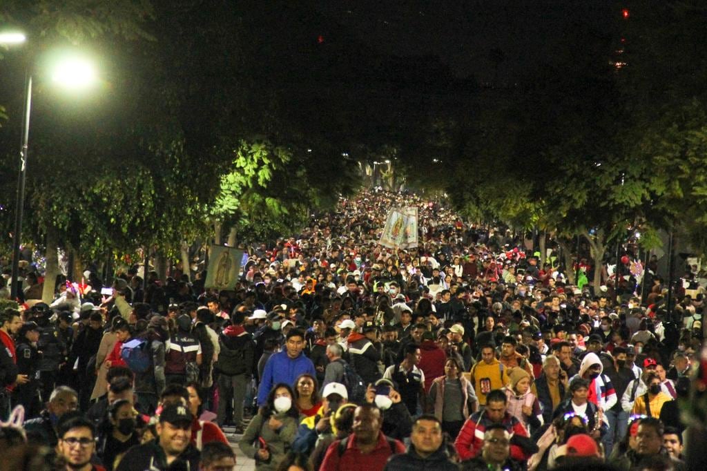 Esta fue la millonaria cantidad de fieles que acudieron a la Basílica de Guadalupe el 12 de diciembre