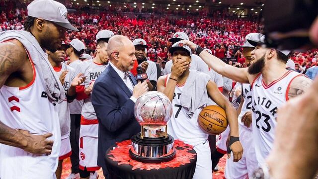 Los Raptors se coronaron como campeones del Este