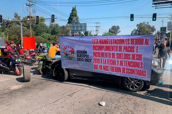 Bloqueos del Suteym Ecatepec