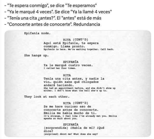 Acusan a Emilia Pérez de usar Google Translate