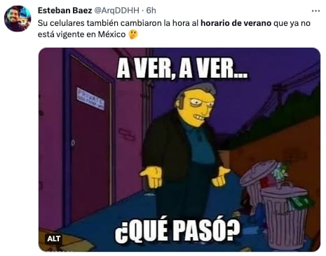 memes por el fallido horario de verano