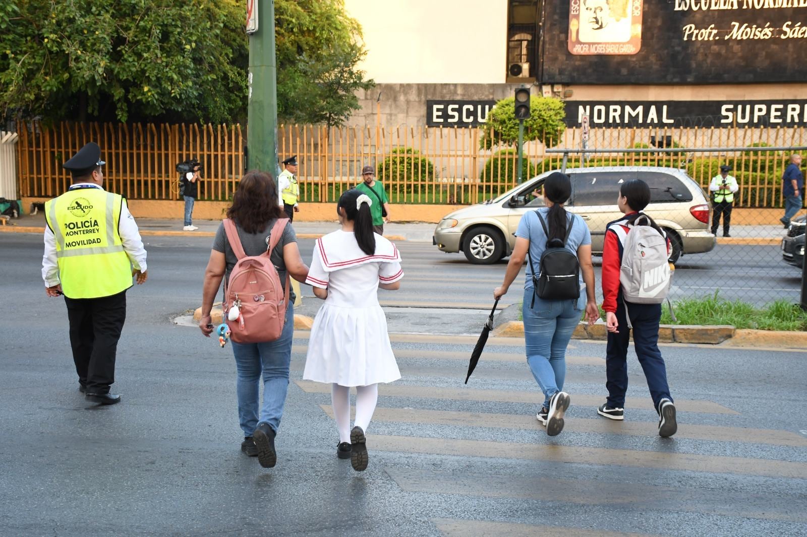 Regreso a clases en Monterrey: operativo vial inicia el 31 de agosto.