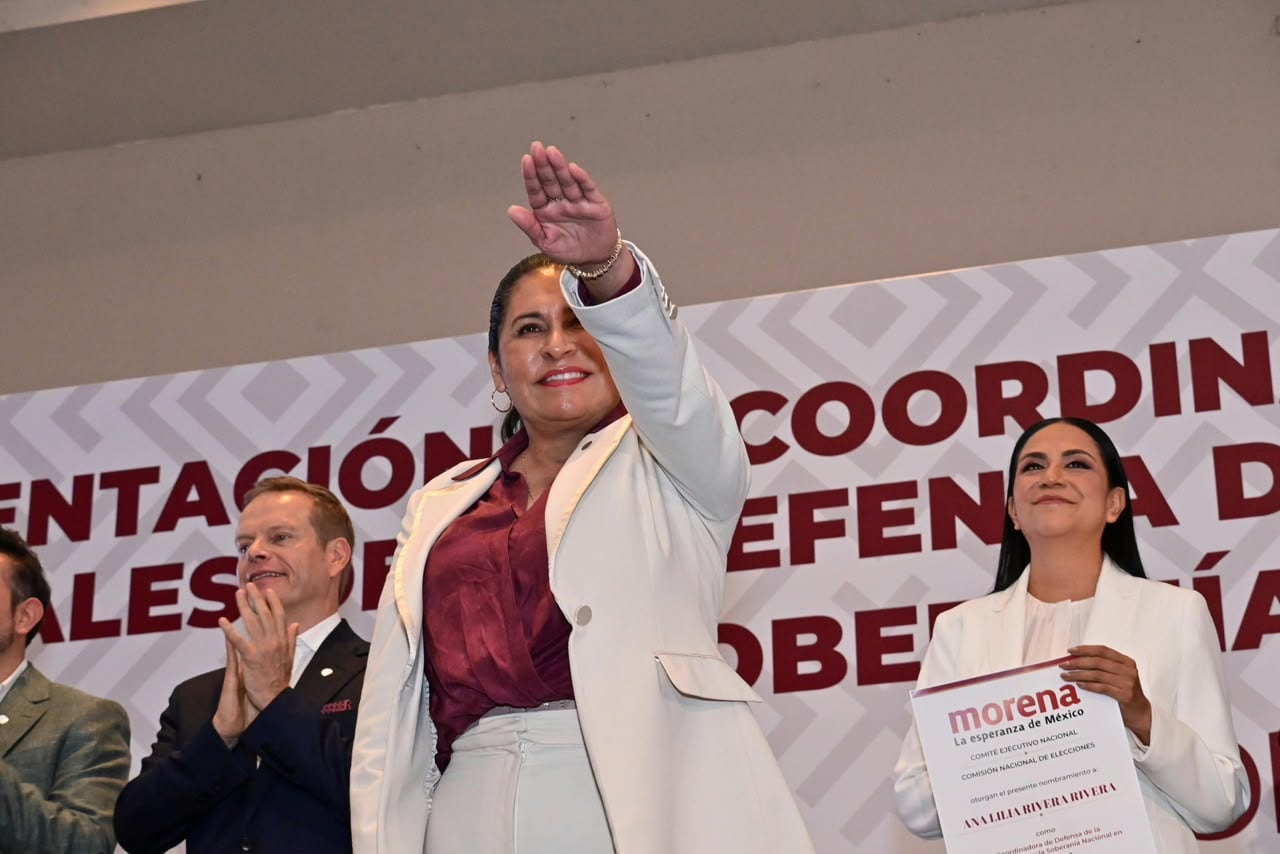 Ana Lilia Rivera asume coordinación de Morena en Tlaxcala