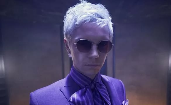 Evan Peters como Mr. Gallant - AHS: Apocalypse