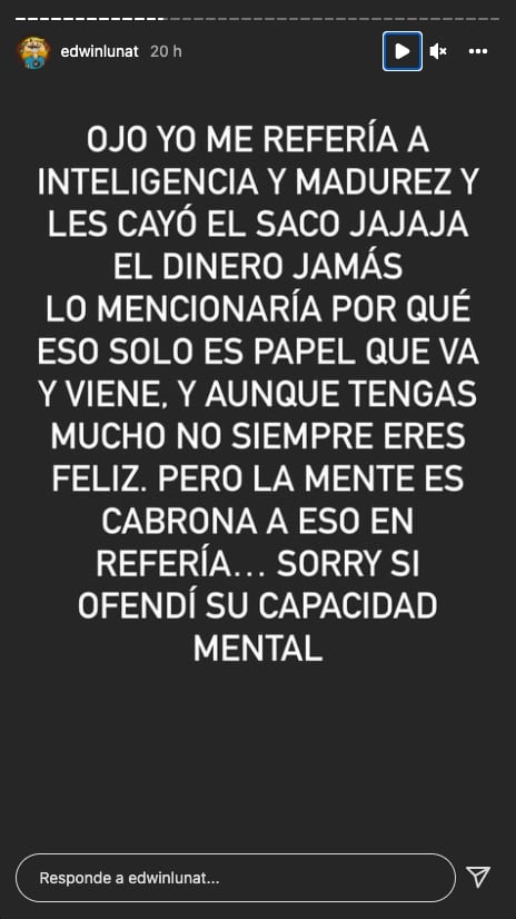 Edwin Luna, cumpleaños de Geros