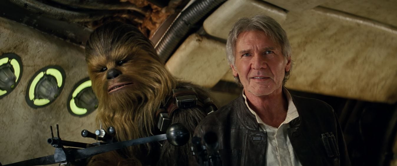Han Solo y Chewbacca