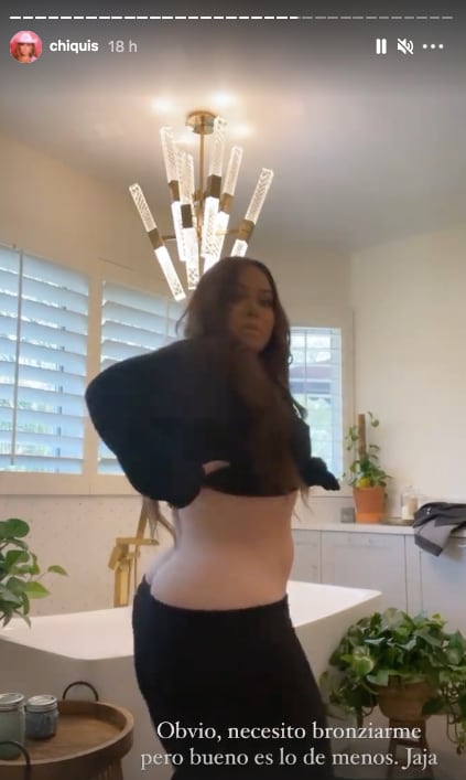 Chiquis Rivera presume baja de peso