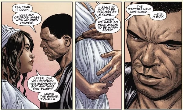 Ketema, hijo blanco de T'Challa y nuevo Black Panther