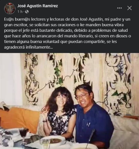 José Agustín, escritor mexicano