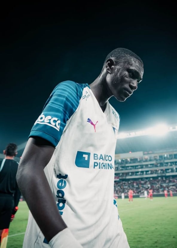 Josué Caicedo, futbolista de Ecuador