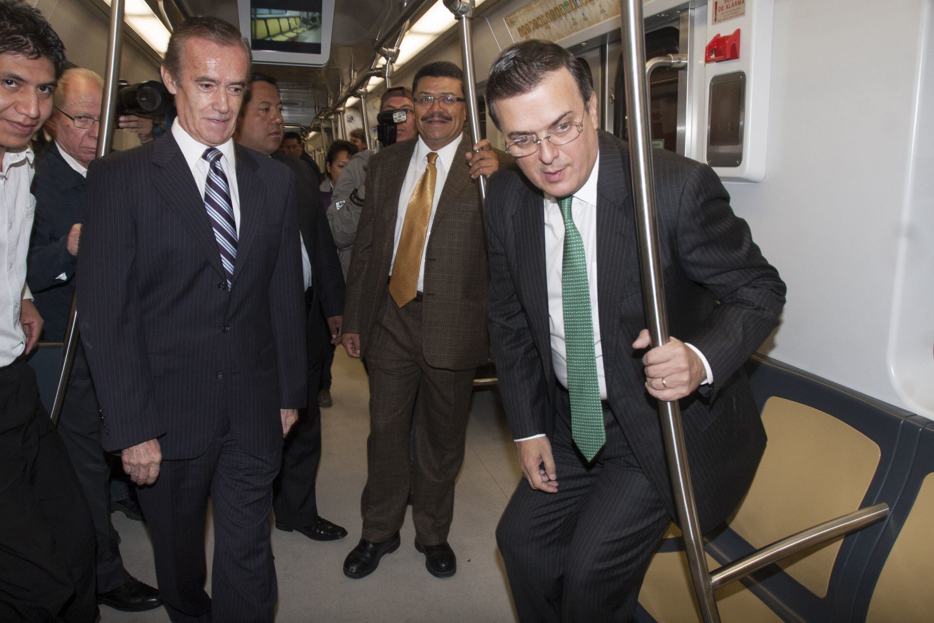 Marcelo Ebrard y la Línea 12 del Metro