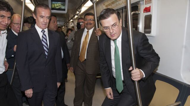 Marcelo Ebrard y la Línea 12 del Metro