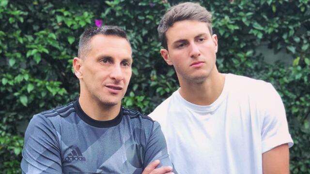 Cristian y Santiago Giménez