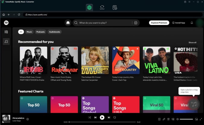 TunesMake Spotify Music Converter