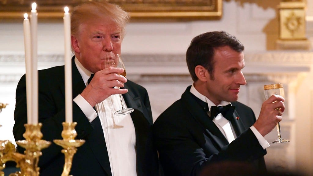 Trump Macron