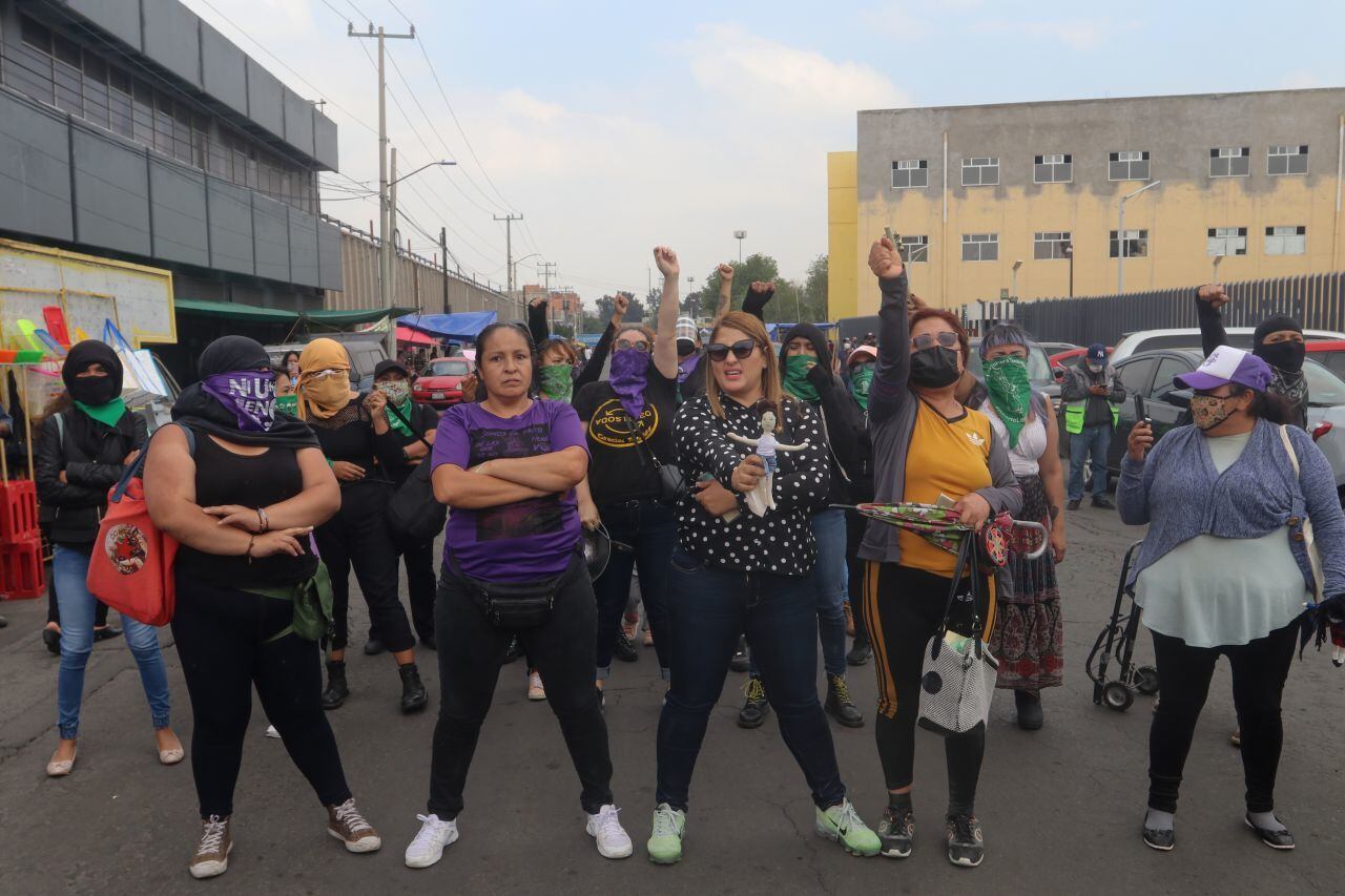 Protesta en Reclusorio Oriente
