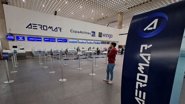 Tras 35 años de servicio, la mañana de este miércoles la aerolínea Aeromar, detuvo sus actividades