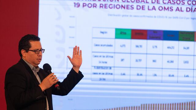 José Luis Alomía, director de Epidemiología de la SSa.