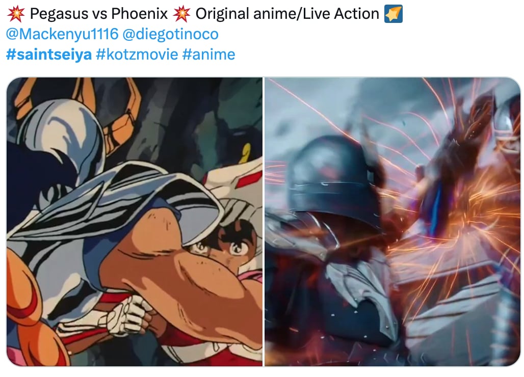Los fans reaccionan al tráiler de Los Caballeros del Zodiaco Live action