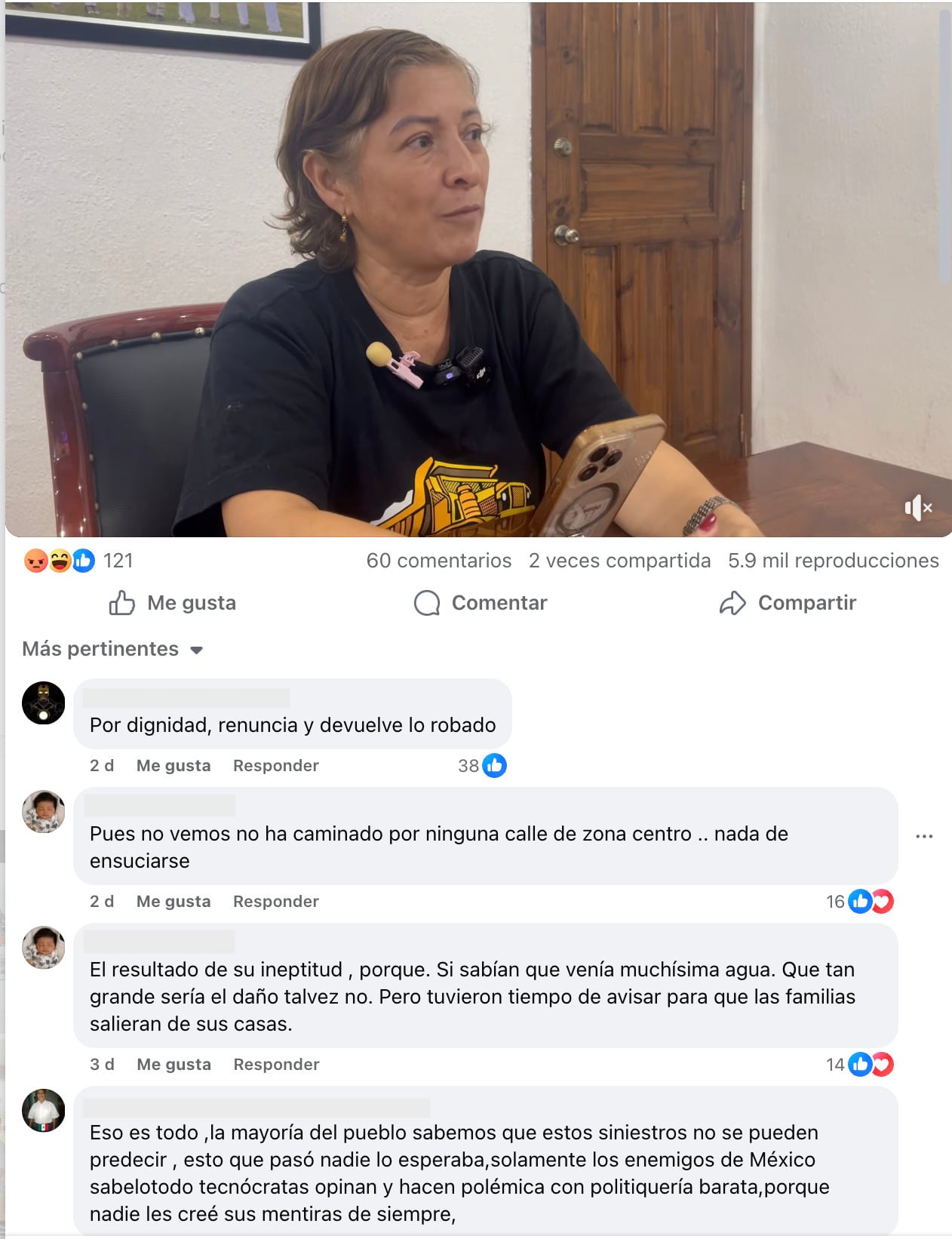 Piden renuncia de Lilia Arrieta, alcaldesa de Álamo, Veracruz.