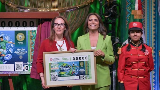 Semarnat y Lotería Nacional presentan billete por el Día Mundial del Medio Ambiente