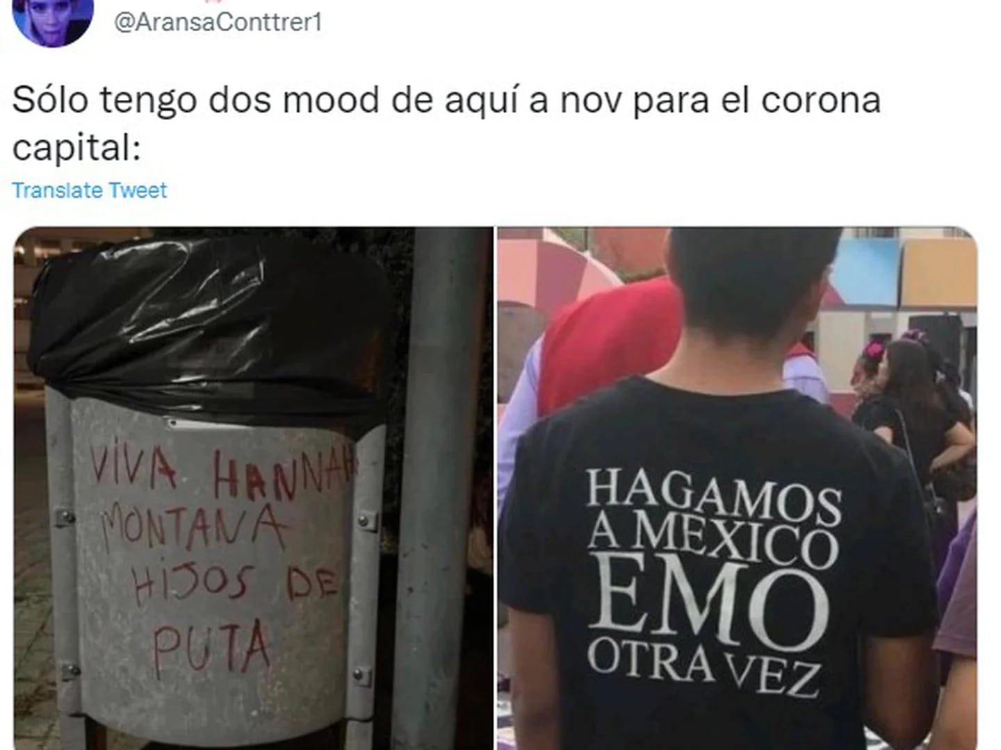 Memes Corona Capital 2022