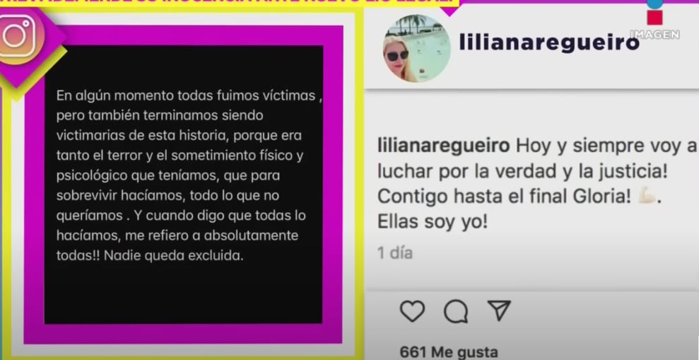 Liliana Regueiro defiende a Gloria Trevi
