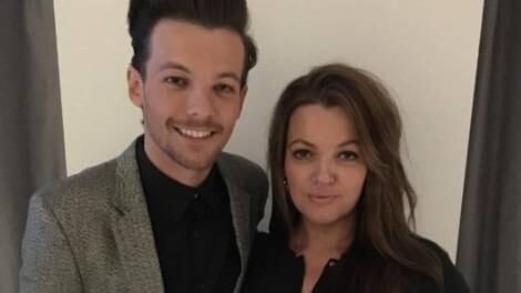 Louis Tomlinson y su madre Johannah Deakin