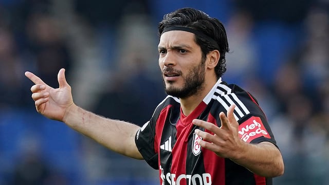 Raúl Jiménez, delantero del Fulham de la Premier League.