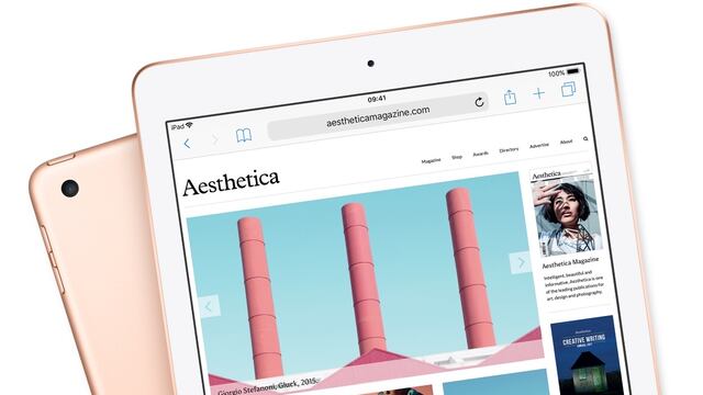 El nuevo iPad de 9.7 pulgadas.