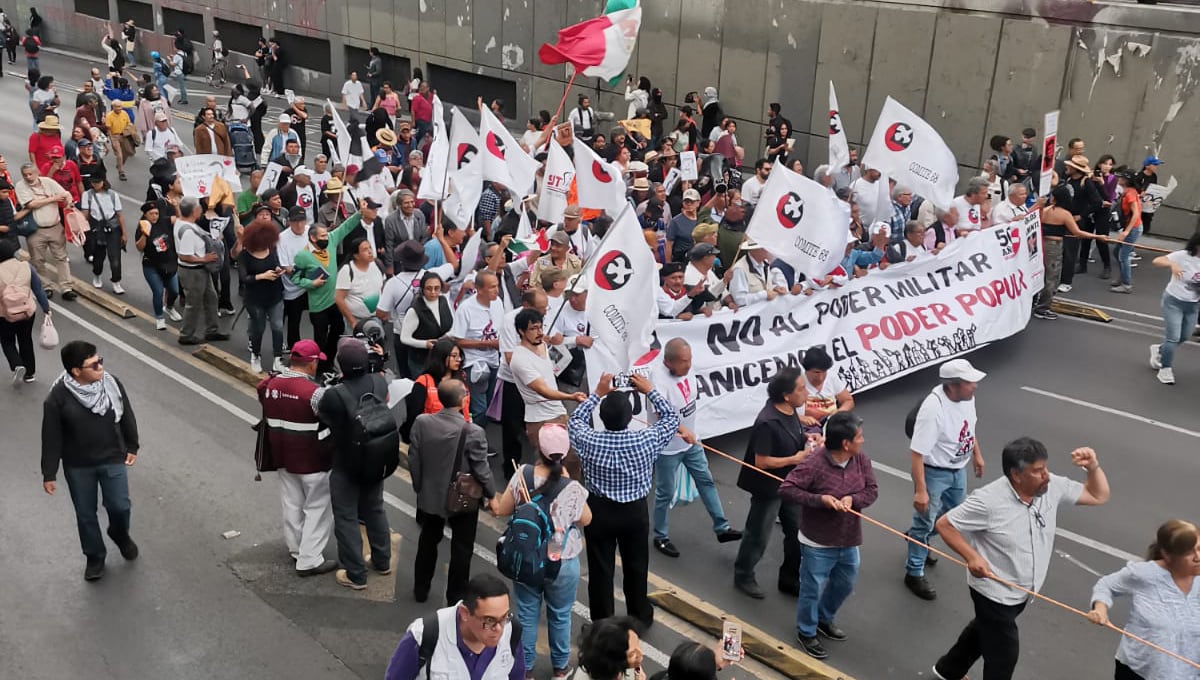 Comité del 68 encabeza marcha del 2 de octubre 2023