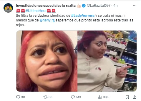 Memes de Lady Aurrerá