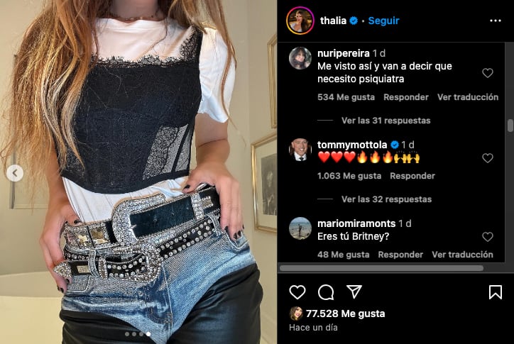 Tommy Mottola reacciona a la soltería de Thalía