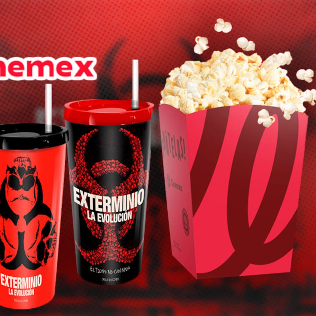 Combo para compartir de Exterminio: La evolución en Cinemex: Precio y qué coleccionables incluye