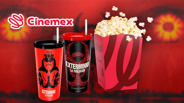 Combo para compartir de Exterminio: La evolución en Cinemex